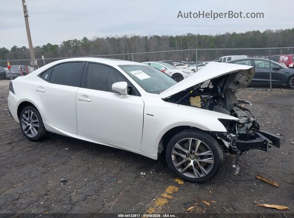 JTHBA1D2XJ5082801 2018 LEXUS IS 300 White წინა მარჯვენა