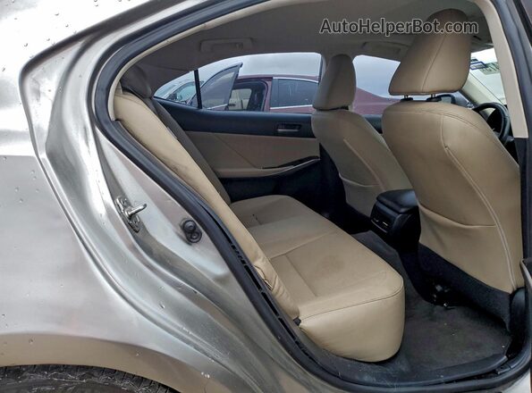 JTHBA1D2XK5096778 2019 LEXUS IS Серебряный Вид задних сидений