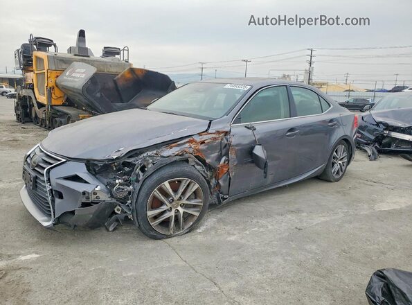JTHBA1D2XK5098319 2019 LEXUS IS Серый Передняя левая четверть