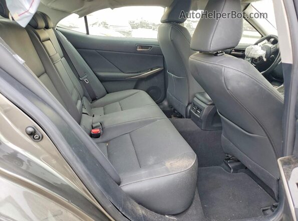 JTHBA1D2XK5098319 2019 LEXUS IS Серый Вид задних сидений