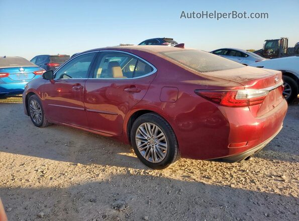 JTHBK1GG0G2223311 2016 LEXUS ES Темно-бордовый Задняя левая четверть