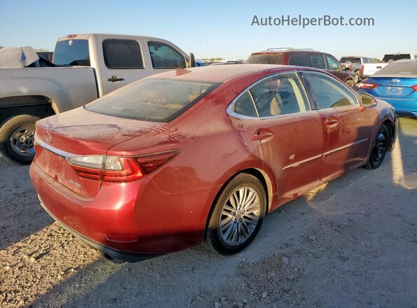 JTHBK1GG0G2223311 2016 LEXUS ES Темно-бордовый Задняя правая четверть