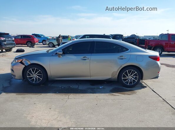 JTHBK1GG2G2236948 2016 LEXUS ES 350 Желто-коричневый Панорамный вид салона 360°