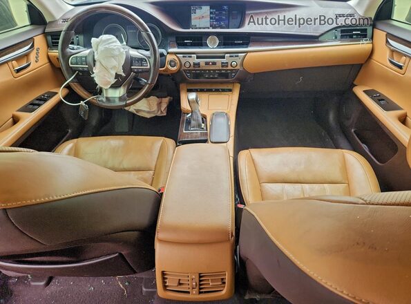 JTHBK1GG3G2224002 2016 LEXUS ES Черный Вид панели приборов