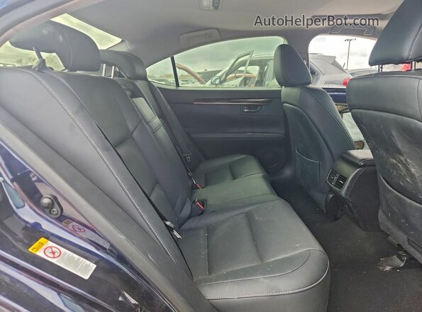 JTHBK1GG8G2239465 2016 LEXUS ES Синий Вид задних сидений
