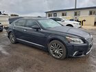 2016 Lexus Ls 460 Black vin: JTHBL5EF1G5142024