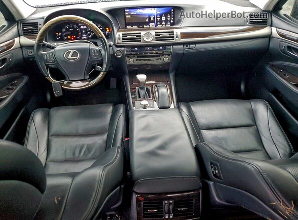 JTHBL5EF1G5142024 2016 LEXUS LS Black Вид панелі приладів