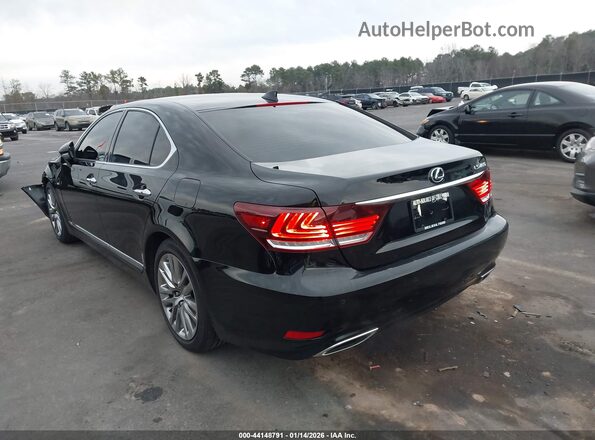 JTHBL5EF1H5143935 2017 LEXUS LS 460 Black Trasero izquierdo