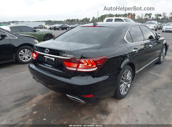 JTHBL5EF1H5143935 2017 LEXUS LS 460 Black Trasero derecho