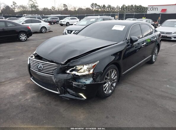 JTHBL5EF1H5143935 2017 LEXUS LS 460 Black Vista tres cuartos delantera izquierda