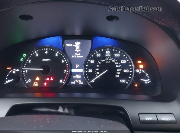 JTHBL5EF1H5143935 2017 LEXUS LS 460 Black Vista de los asientos traseros