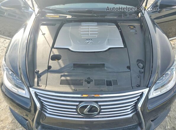JTHBL5EF8H5144113 2017 LEXUS LS Черный Вид задней части салона