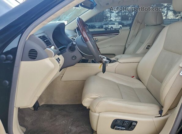 JTHBL5EF8H5144113 2017 LEXUS LS Черный Вид салона спереди