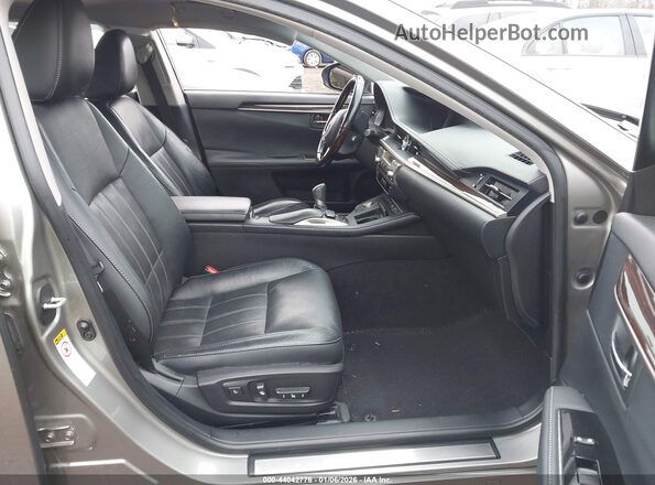 JTHBW1GG0G2115680 2016 LEXUS ES 300H Silver Widok wnętrza z przodu