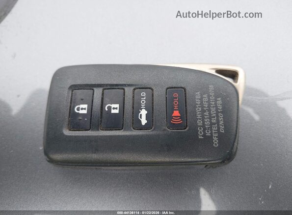 JTHBW1GG2G2108987 2016 LEXUS ES 300H Серый Вид панели приборов