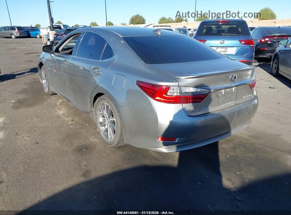 JTHBW1GG3H2140509 2017 LEXUS ES 300H Серебряный Задняя левая четверть