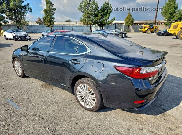 JTHBW1GG8J2193227 2018 LEXUS ES Черный Задняя левая четверть