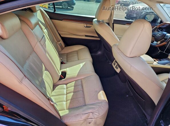 JTHBW1GG8J2193227 2018 LEXUS ES Черный Вид задних сидений