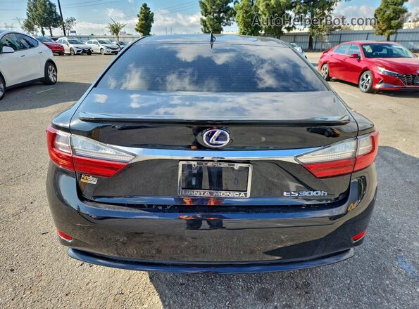 JTHBW1GG8J2193227 2018 LEXUS ES Черный Вид сзади
