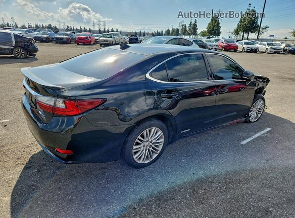 JTHBW1GG8J2193227 2018 LEXUS ES Черный Задняя правая четверть