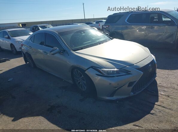 JTHBZ1B12K2001019 2019 LEXUS ES 350 Бежевый Передняя правая четверть
