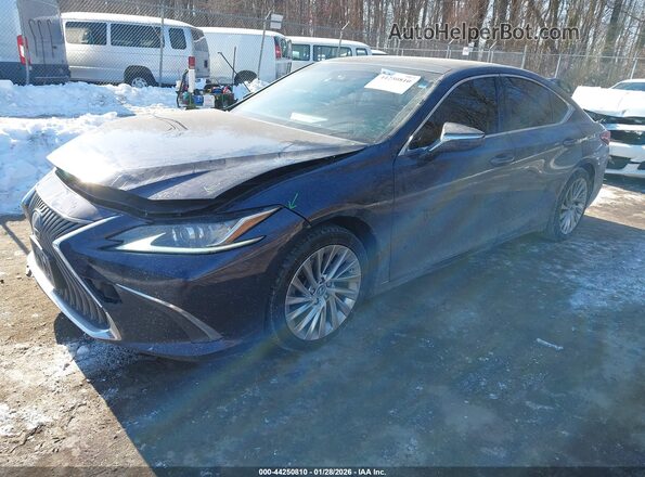 JTHBZ1B18K2005222 2019 LEXUS ES 350 Черный Передняя левая четверть