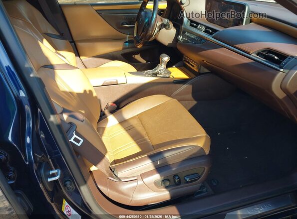 JTHBZ1B18K2005222 2019 LEXUS ES 350 Черный Вид салона спереди