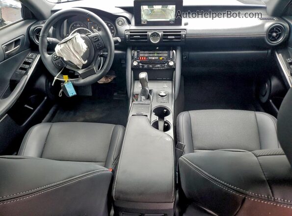JTHBZ1B22S5086340 2025 LEXUS IS Charcoal Vista del salpicadero