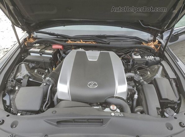 JTHBZ1B25S5083383 2025 LEXUS IS Черный Вид задней части салона