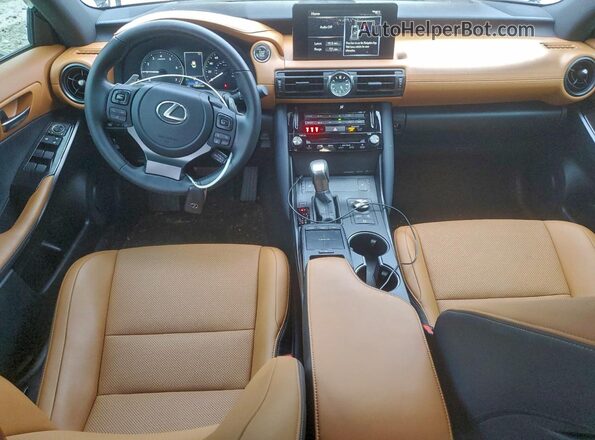JTHBZ1B25S5083383 2025 LEXUS IS Черный Вид панели приборов