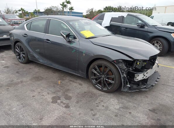 JTHBZ1B27S5085121 2025 LEXUS IS 350 Серый Передняя правая четверть