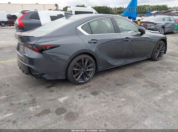 JTHBZ1B27S5085121 2025 LEXUS IS 350 Серый Задняя правая четверть