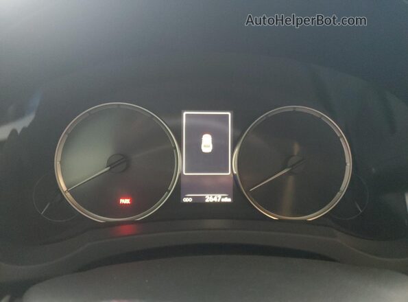 JTHBZ1B2XS5086490 2025 LEXUS IS Черный Вид щитка приборов
