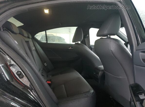 JTHBZ1B2XS5086490 2025 LEXUS IS Черный Вид задних сидений