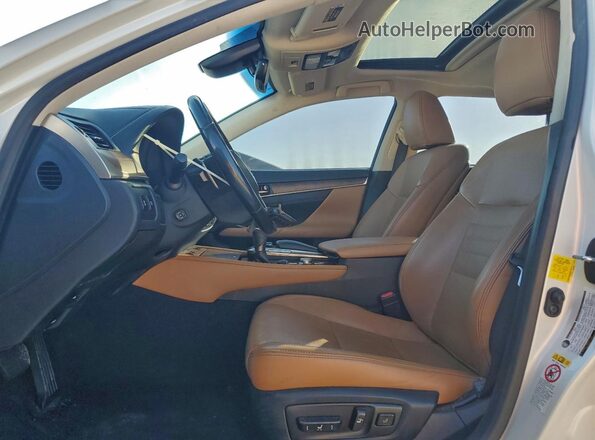 JTHBZ1BL1GA007408 2016 LEXUS GS White Вид салону спереду