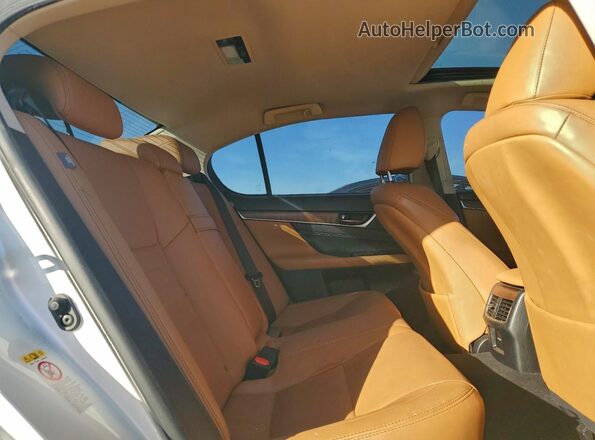 JTHBZ1BL1GA007408 2016 LEXUS GS White Вид задніх сидінь