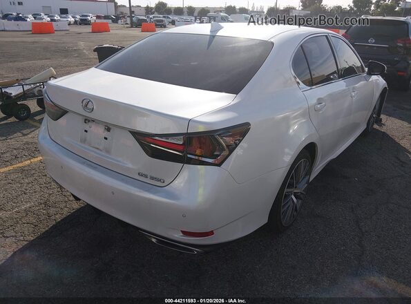 JTHBZ1BL2JA012396 2018 LEXUS GS 350 Белый Задняя правая четверть