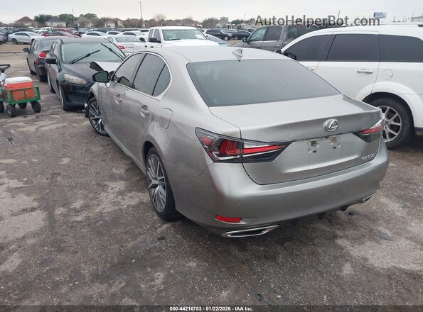 JTHBZ1BL2JA016772 2018 LEXUS GS 350 Желто-коричневый Задняя левая четверть