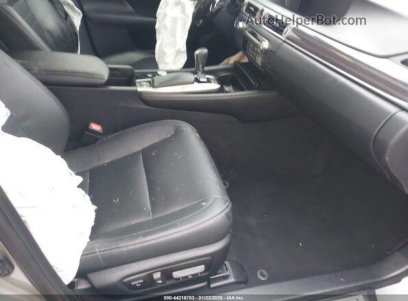 JTHBZ1BL2JA016772 2018 LEXUS GS 350 Желто-коричневый Вид салона спереди
