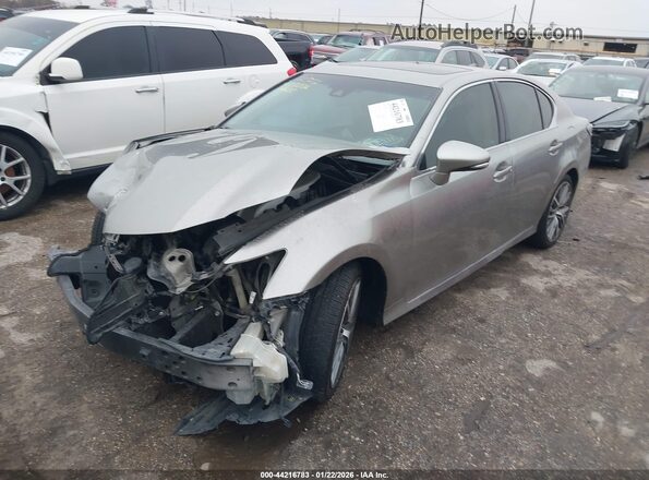 JTHBZ1BL2JA016772 2018 LEXUS GS 350 Желто-коричневый Передняя левая четверть