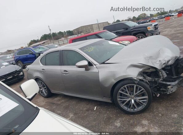 JTHBZ1BL2JA016772 2018 LEXUS GS 350 Желто-коричневый Панорамный вид салона 360°