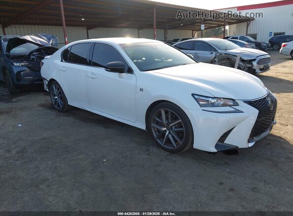 JTHBZ1BL3JA014822 2018 LEXUS GS 350 Белый Передняя правая четверть