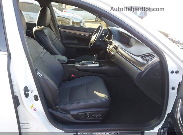 JTHBZ1BL3JA014822 2018 LEXUS GS 350 Белый Вид салона спереди