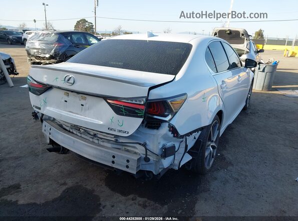 JTHBZ1BL3JA014822 2018 LEXUS GS 350 Белый Задняя правая четверть