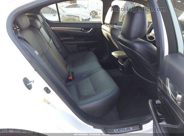 JTHBZ1BL3JA014822 2018 LEXUS GS 350 Белый Вид наклейки с VIN-кодом