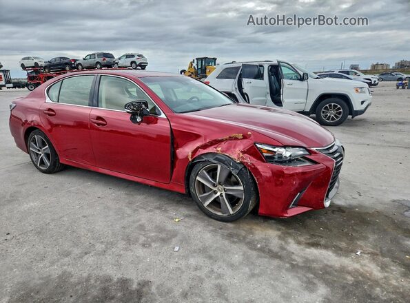JTHBZ1BL4GA001442 2016 LEXUS GS Красный Передняя правая четверть