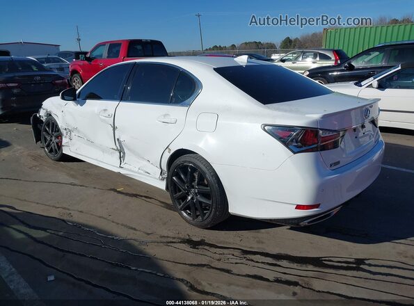 JTHBZ1BL4HA010367 2017 LEXUS GS 350 Белый Задняя левая четверть