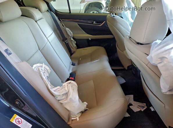 JTHBZ1BL4HA011504 2017 LEXUS GS Charcoal უკანა სავარძლების ხედი
