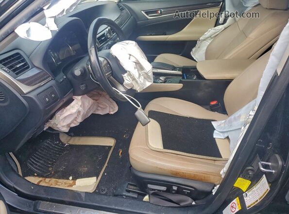 JTHBZ1BL4HA011504 2017 LEXUS GS Charcoal წინა სალონის ხედი