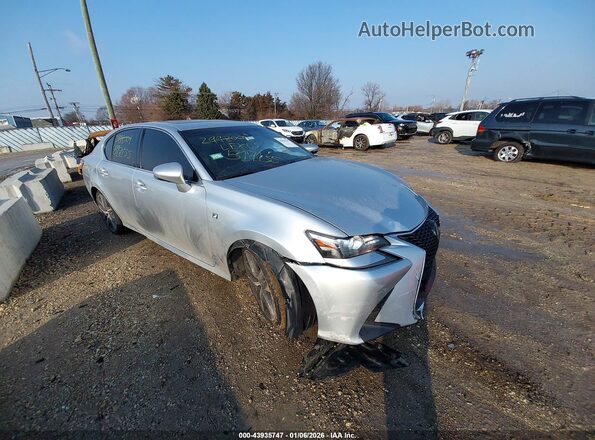 JTHBZ1BL5GA002602 2016 LEXUS GS 350 Silver Przód prawy